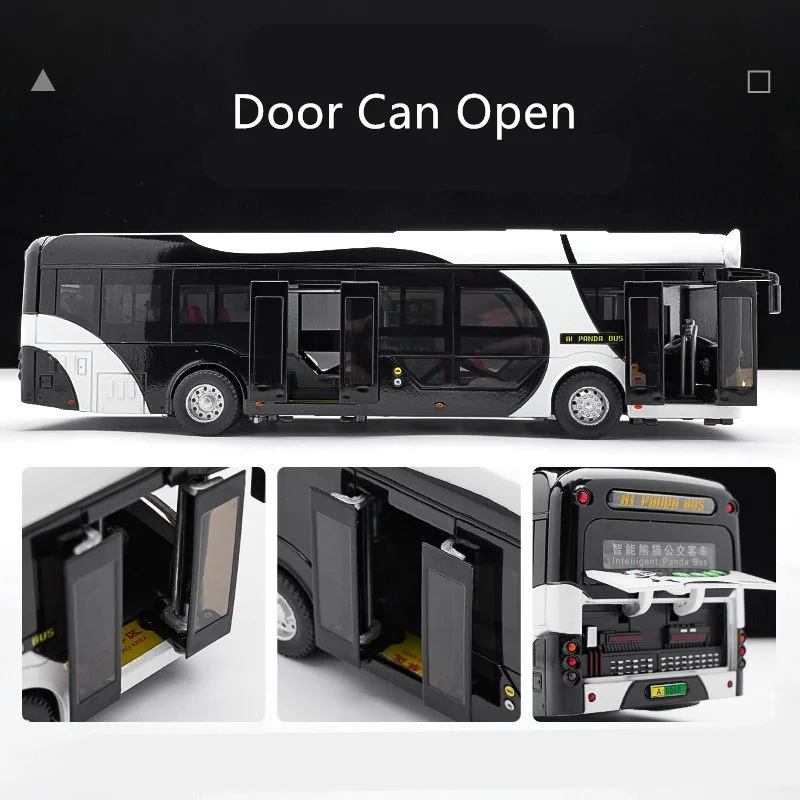 Large Size Electric Tourist Traffic Panda Bus Alloy