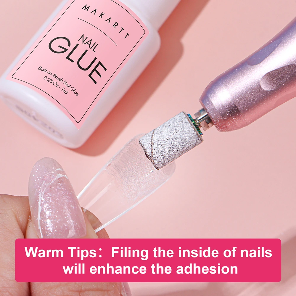 Makartt Super Strong Nail Glue for Acrylic Nail Tips Gel x Base Gel Glue for Press On Nails for Nail Repair Supplies Accessories 3