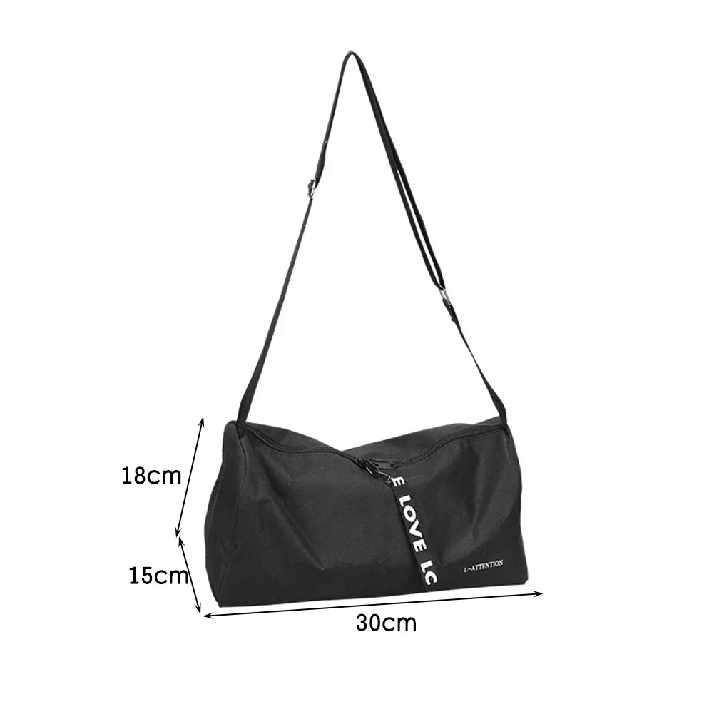 Portable Sports Duffel Bag Multifunction Fashion Sport Gym Storage Bag 600D Nylon Adjustable Strap for Weekend Training