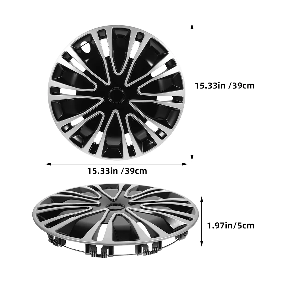 Enjoliveur Roue 14 Pouces Pour Voiture - Décoratif, Protection Moyeu | Installation Facile Sans Outil