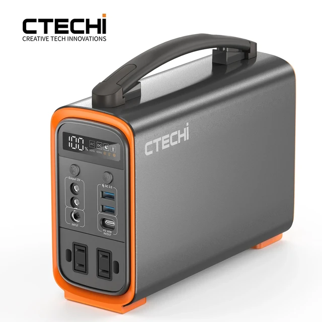 Fast Shipping CTECHi 200w 300w 400w 110v/220v Solar Panel Generator Power  Bank Mini Portable Power Station - AliExpress