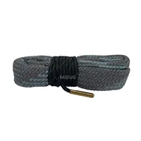 MIDUG .50 Cal .54 Caliber Gun Cleaning Kit Bore Cleaner Snake for Long Ranger Rifle Gun Weapon Clean 1