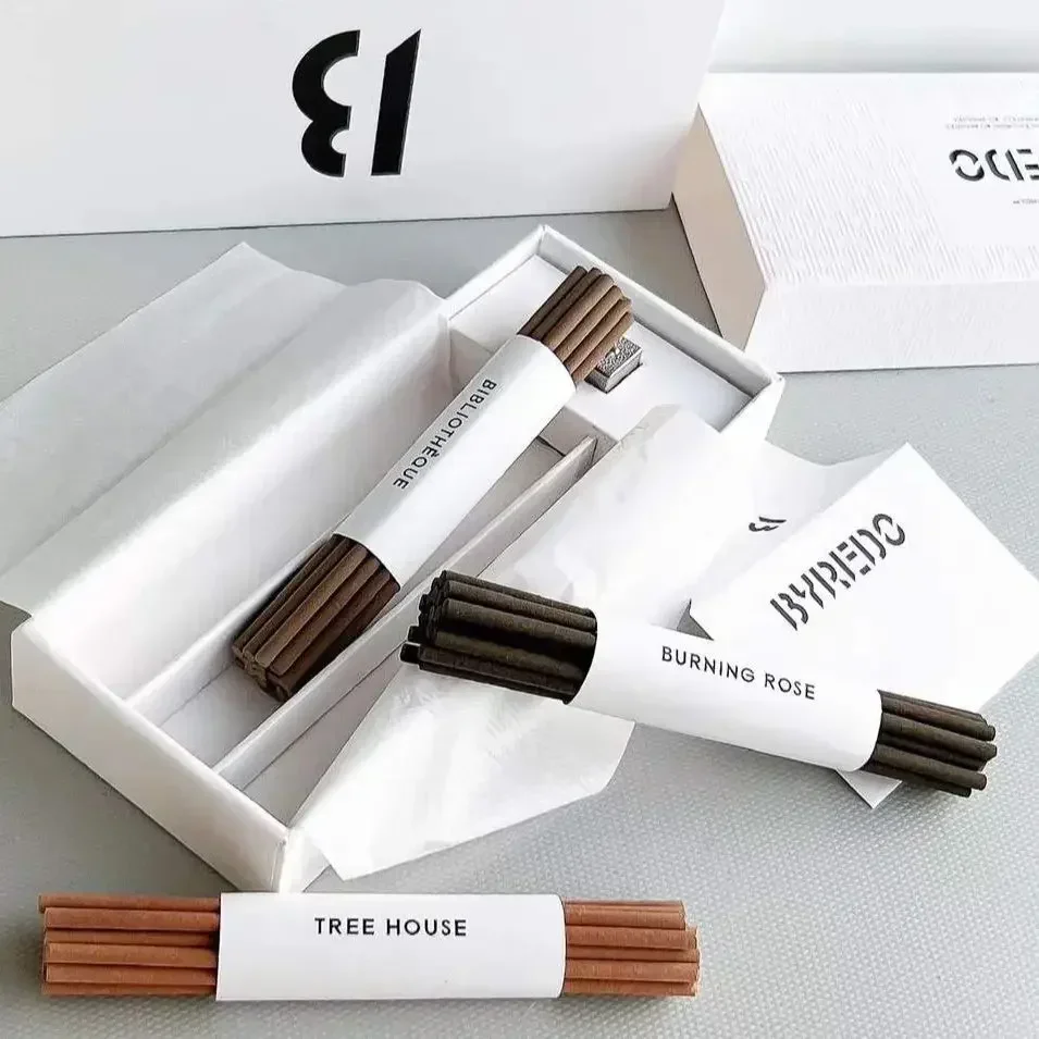 Byredo 60pcs Incense Sticks Trois Encens Gift Set Bibliothèque