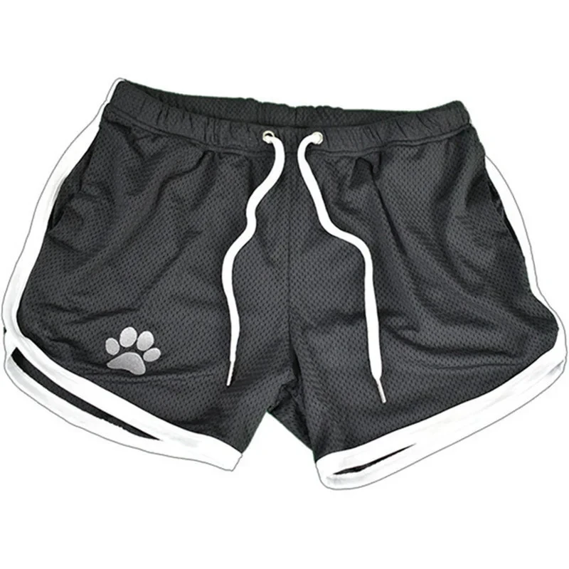 Mens Gym Fitness Shorts Bodybuilding running sports shorts Jogging Workout Male Summer Breathable Mesh Shorts men Sweatpants 4