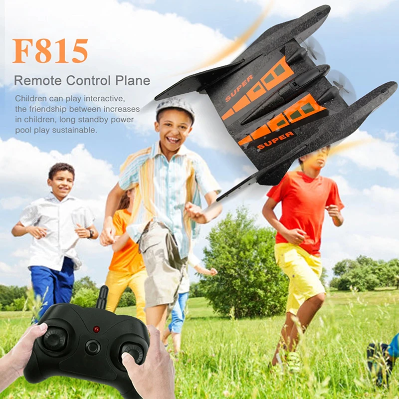 Fx815 Rc Aircraft 2-Channel Fixed-Wing Glider 2.4G Remote Control Spacecraft  Model Seaplane Kid Toys 5