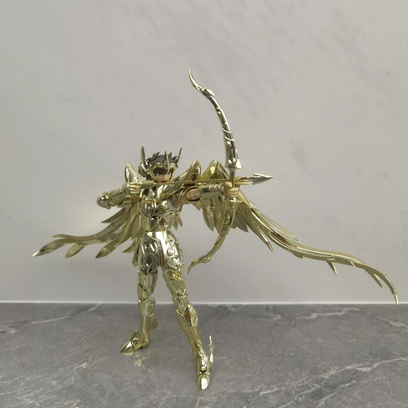 thumbnail image 1 of Figura de acción de los Caballeros del Zodíaco de 17 cm, modelo nuevo de Saint Seiya Myth Cloth Ex Sagitario Aiolos, armadura de metal de 24 quilates, juguetes de regalo, 1 of 5