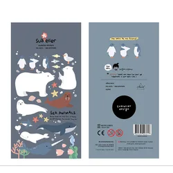 Korean Suatelier Kawaii Sticker Collection for Scrapbooking & DIY Journals (F4015)