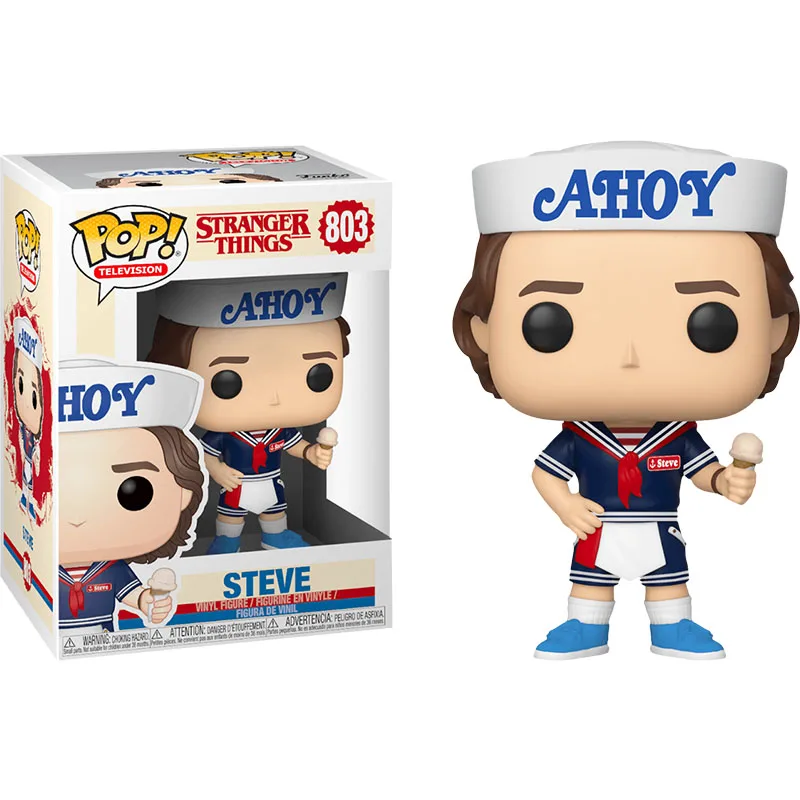 thumbnail image 5 of Funko Pop Nuevas figuras de juguete 675 Steve Robin 674 922 Dustin 1240# EDDIE 1250# SOLO EN Colección Regalos Juguete para niños, 5 of 5