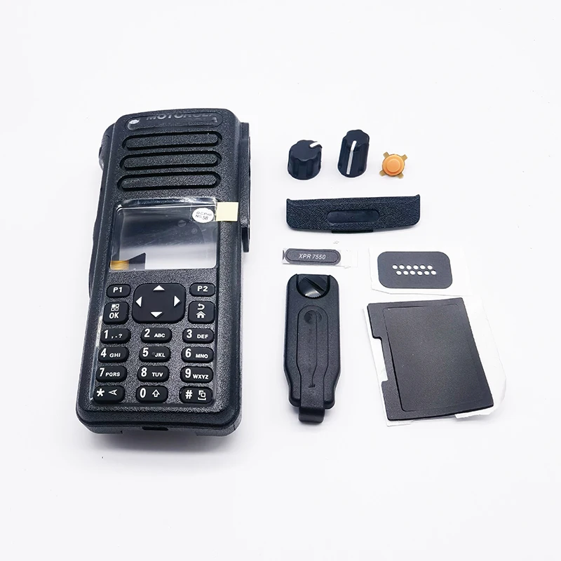 PMLN6116 Front Housing Repair Kit Case Cover For XIR P8660 P8668 DP4800 DP4801 XPR7550 XPR7580 DGP8550 DGP5550 Two Way Radio