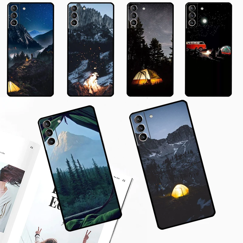 Nature-Themed Mountain Design Protective Phone Case