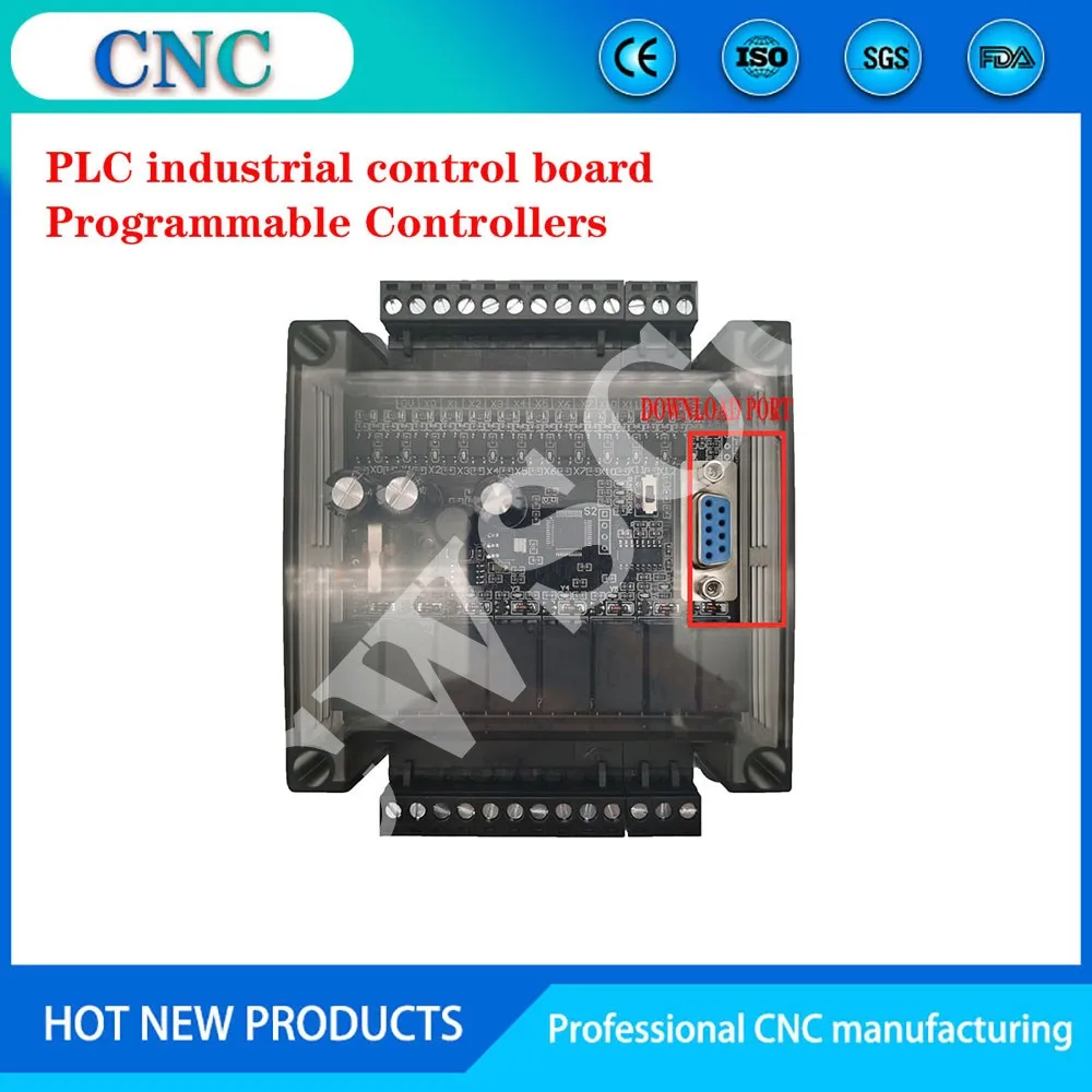 

PLC industrial control board Programmable controller 2N 20MR 20MT (HK) supports Fx2N instruction