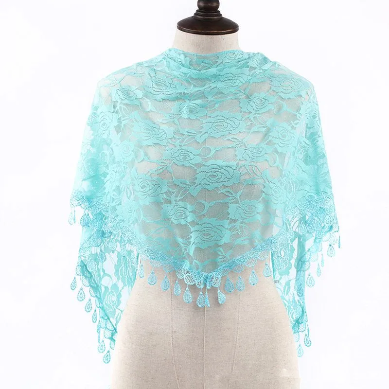 Elegant Black and White Lace Rose Veil for Women - Perfect for Western Weddings
