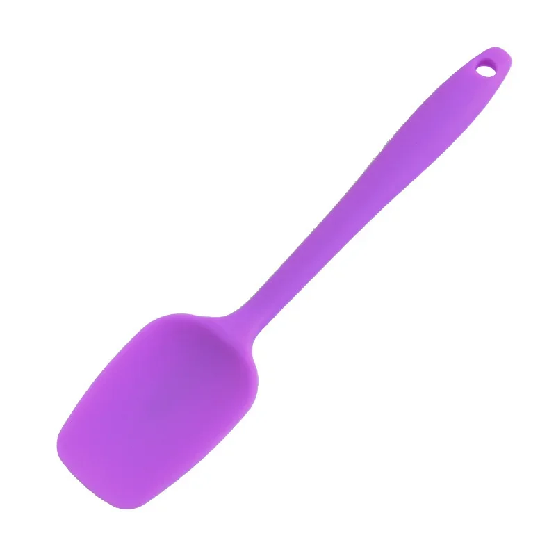 Universal Heat Resistant Integrate Handle Silicone Spoon Scraper Spatula Ice Cream Butter Cake Kitchen Home Cooking Tool Utensil,silicone kitchen utensils,kitchen utensils,silicone spatula,baking spatula
