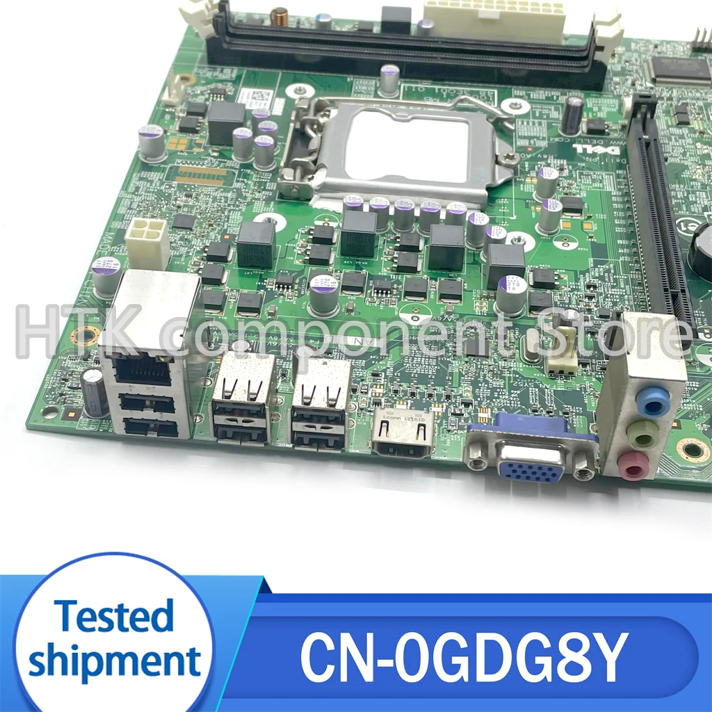 CN-0GDG8Y For Inspiron 620 260S Desktop Motherboard MIH61R 10097-1 48.3EQ01.011 Mainboard 100%tested fully work