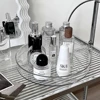 360° Rotatable Desktop Cosmetic Rack Bathroom Shelf Large-capacity Perfume Aromatherapy Skin Care Product Storage Rack Organizer 2