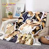3D Ariana Grande Cat Ari Singer Soft Blankets,Keep Warm Throw Blanket Comfortable Blanket for Picnic Beds Sofa Home Bedroom Gift 6