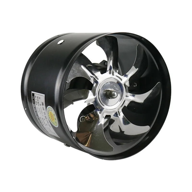 

4 Inch Inline Duct Fan Air Ventilator Metal Pipe Ventilation Exhaust Fan Mini Extractor Bathroom Toilet Wall Fan Duct Fan Access
