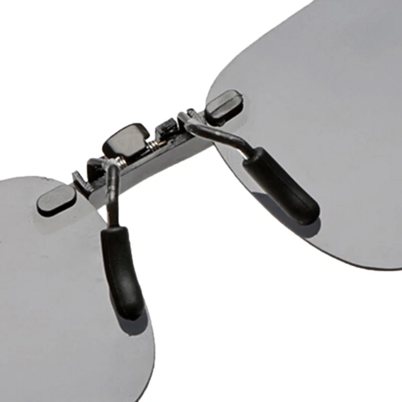 Sonnenbrille polarisiert Clip auf Fahr brille Sonnenbrille Day Vision UV400 Linse Nachtsicht Angeln Nachtsicht Brille Clip – Detail 11