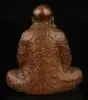 Collectibles Chinese Hand-Carved Retro Pure Red Copper Bodhidharma Statue Collection Ornaments Statues for Decoration 5