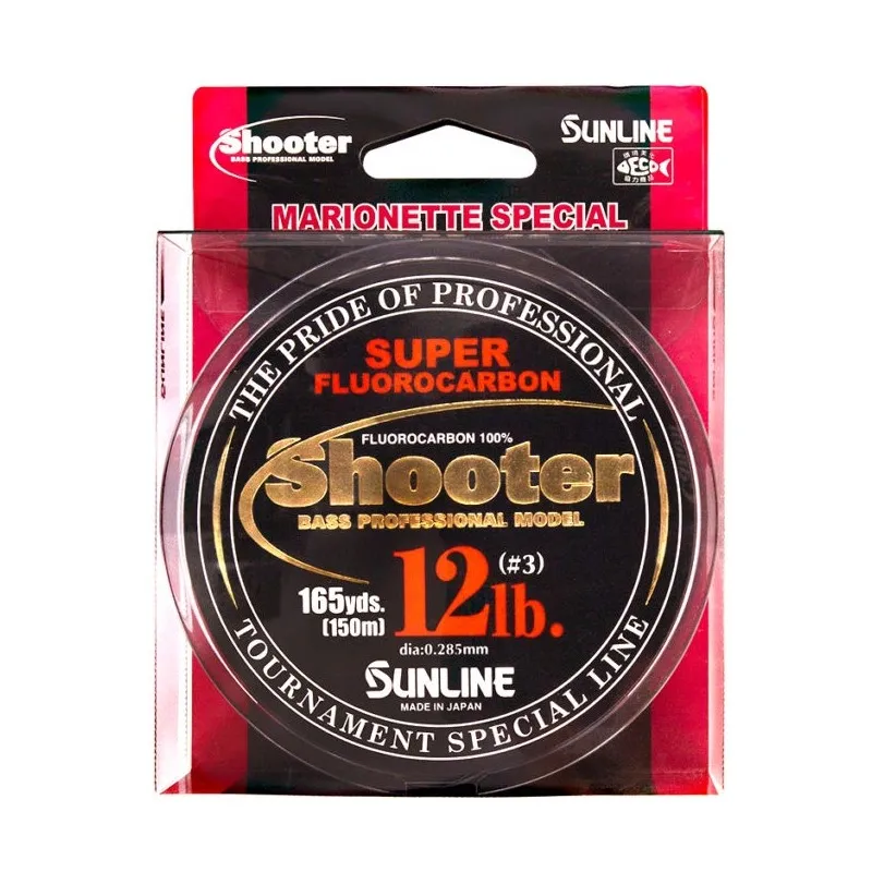 SUNLINE Kuwase Championship Fluorocarbon Sniper Shooter BASS Professional  Model