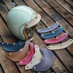 Colorful Helmets Visors Helmets Brim Removable for Men Women Open Face Helmets Motorbike Dirt Bikes Helmets Accessories