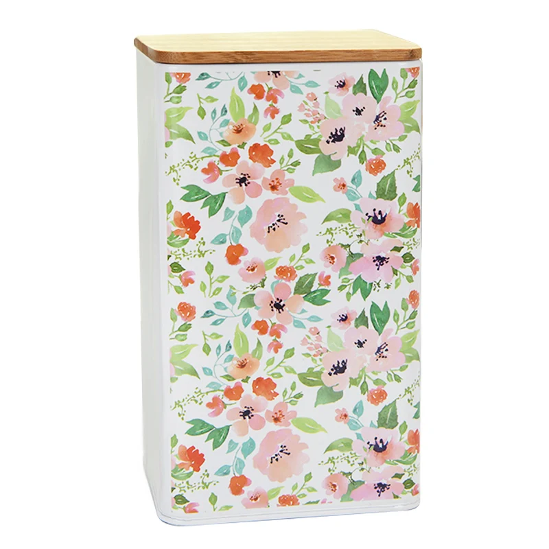 

Скандинавский пасторальный Кухонный Контейнер для закусок, бобов, чая, многозернистый пищевой контейнер