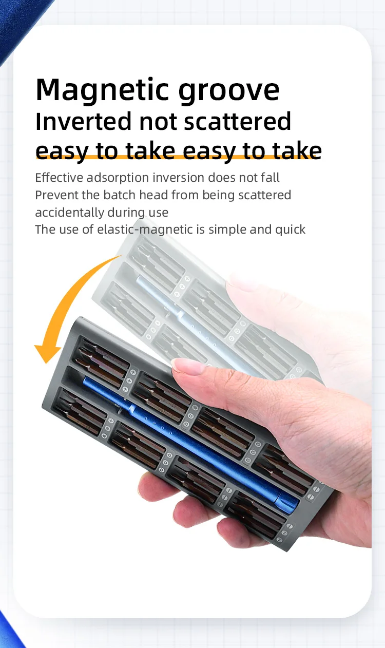 48 in 1 S2 Steel Screwdriver Set Professional Repair Tool DIY Kit for iPhone,PC,