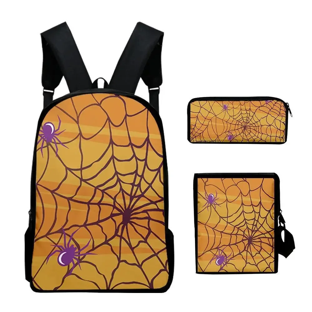 Halloween 3D Printed School Backpacks, Harajuku, Student, Laptop Backpack, Backpack, Tilt Shoulder Bag, Pencil Case, Popular,