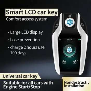 Keyforkess nuovo K600 PKE Comfort Access Keyless Entry chiave LCD remota intelligente modificata universale per Bmw Audi Kia VW Chevrolet Nissan