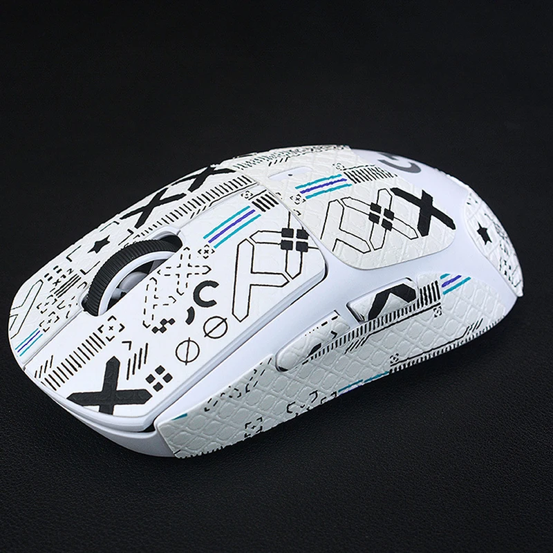 Mouse Grip Tape Skate Handmade Sticker Non Slip Lizard Skin Suck Sweat For Logitech G Pro X Superlight GPW Wireless Mouse