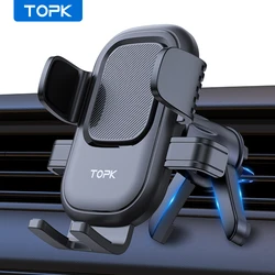 Universal Car Phone Holder with Enhanced Stability and Support Foot (Black)