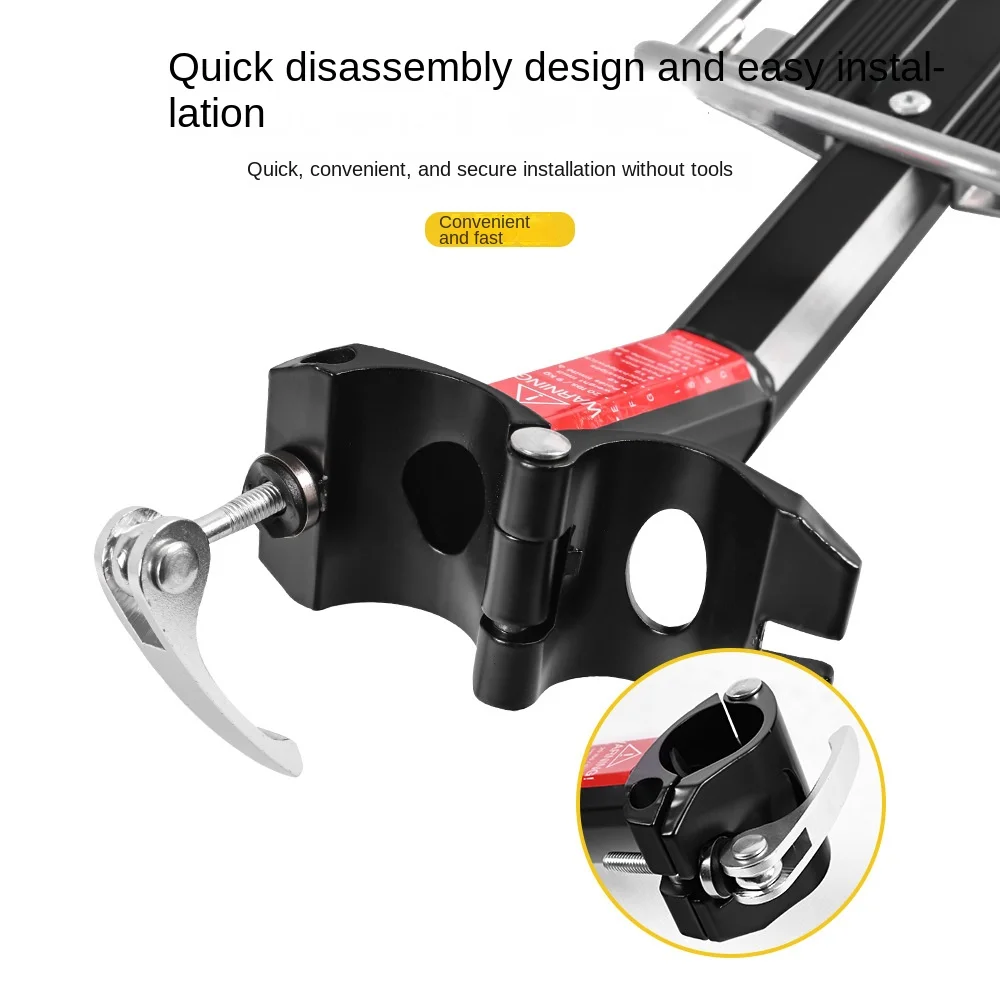 Quick Release Alloy Bike Rack 2