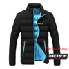 2024 HOYT Archery Huntinger Bows Men New Autumn and Winter Printing Stand Collar Breathable Cotton-padded Jacket Warm Coats Tops 5