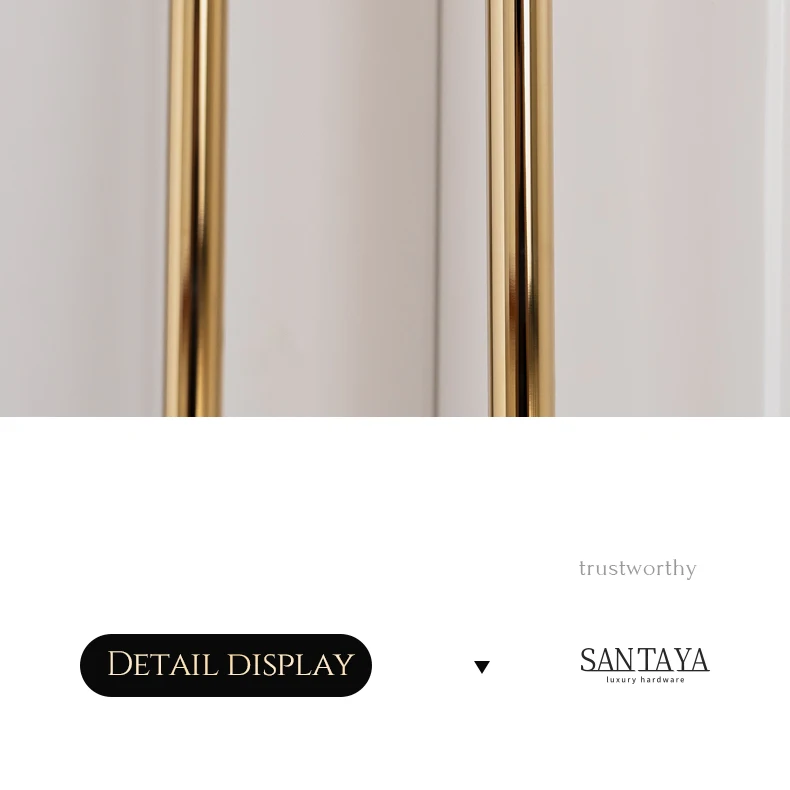 brass dresser drawer handle pvd gold finish