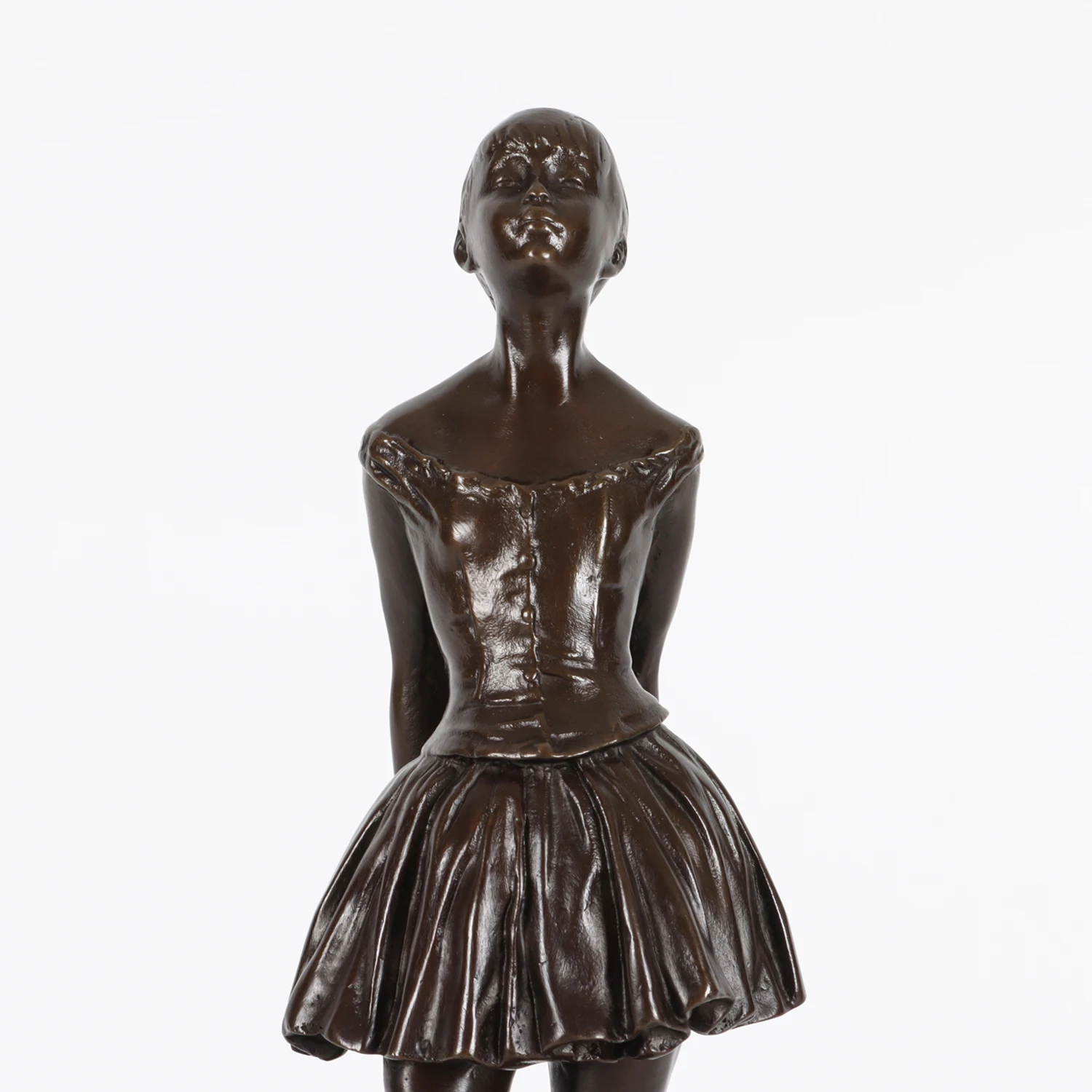 Bronze Little Dancer Aged Fourteen Statue by Degas Replica Famous Ballerina Sculpture Art Home Decoration Collection 6