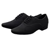 Men's Modern Jazz Sneaker for Men Professional Black Oxford Upper Latin Salsa Shoe Plus Size Low Heel Tango Ballroom Dance Shoes 1