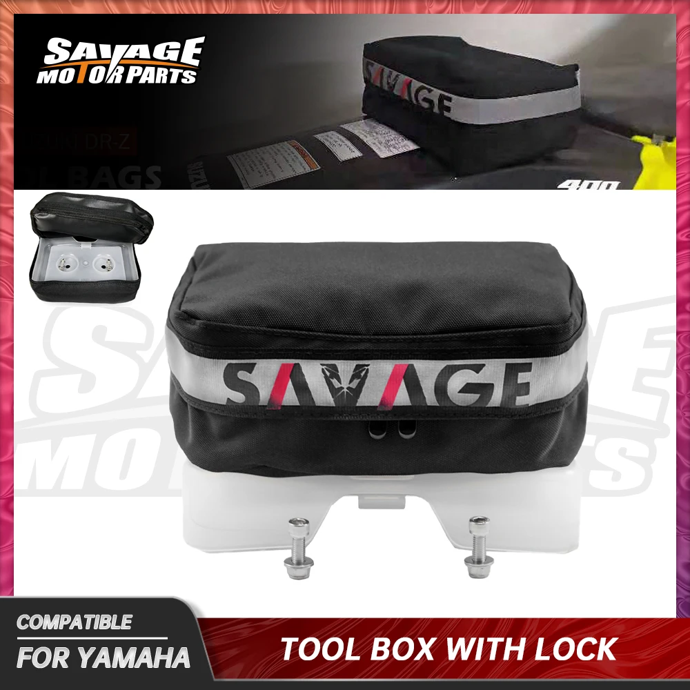 DR Z400 Off Road Rear Tool Box For SUZUKI DRZ 400S 400SM 400E 2000 2020