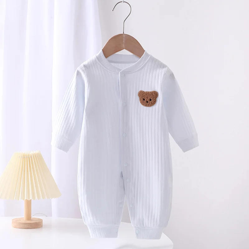 Bear Cotton Baby Jumpsuit 5