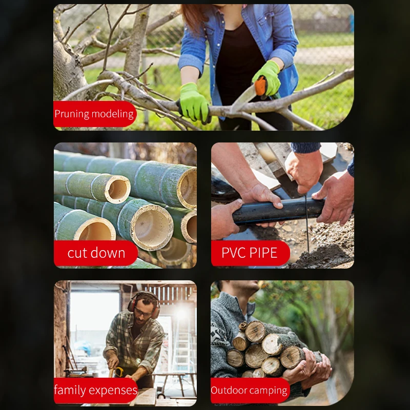 Multifunction Hand Tool Wood Folding Saw Mini Portable Home Manual Hand Saw For Pruning Trees Trimming Branches Garden Tool 3