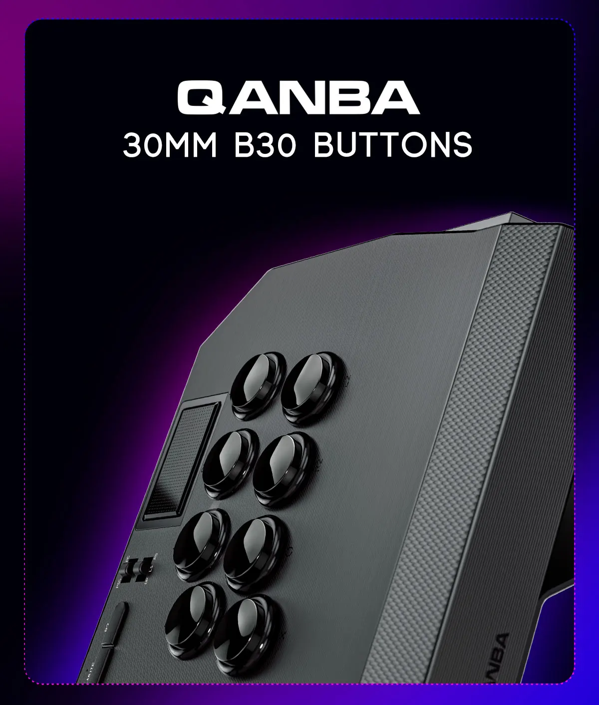 Qanba drone 2 arcade joystick fighting stick für ps5 ps4 pc – Detail 2