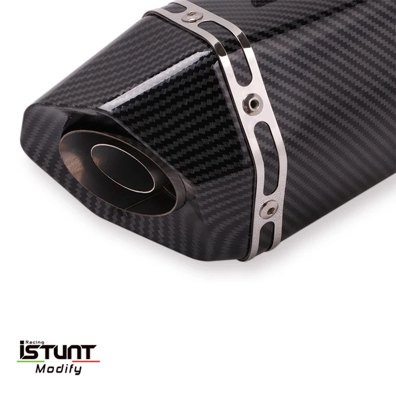 Full Motorcycle Exhaust System Slip On For Zontes GK350 GK350R GK 350 X S T Escape Modify Front Link Pipe Moto Muffler DB Killer - Image 5