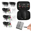 100Pcs Car Terminal Removal Repair Tools Electrical Wiring Crimp Connector Pin Extractor Kit Keys Automotive Plug Pullers 2