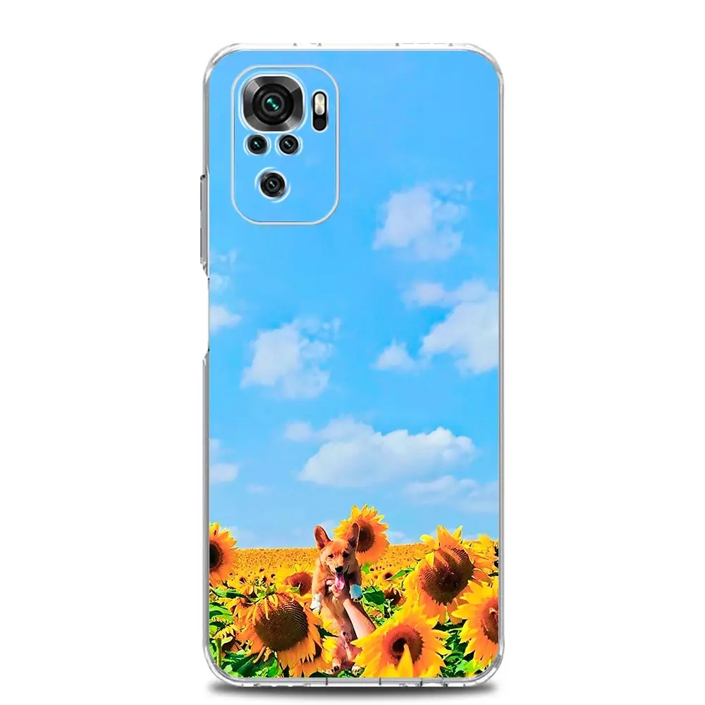 Sunflower Summer TPU Phone Case Cover