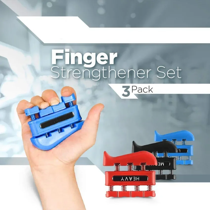 Two Hand Grip Finger Trainer Hand Strengthener Finger Rehabilitation Segmental Grip Training Tool