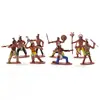 Simulated Plastic Made Indian Tribes Model Railway for Miniature Scenes 3