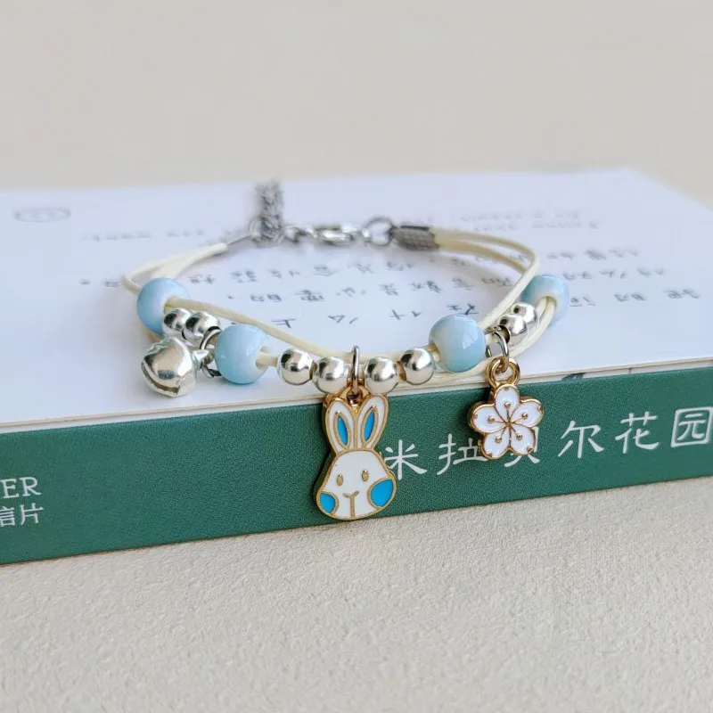 Bracelet Jewelry Cartoon Rabbit Flower Bracelet For Women