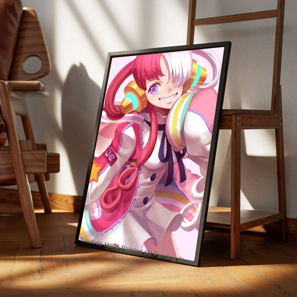 thumbnail image 1 of Póster de Anime O-ONE P-PIECE Uta, impresión en papel para el hogar, sala de estar, dormitorio, entrada, bar, cafetería, arte, pintura, decoración, 1 of 5