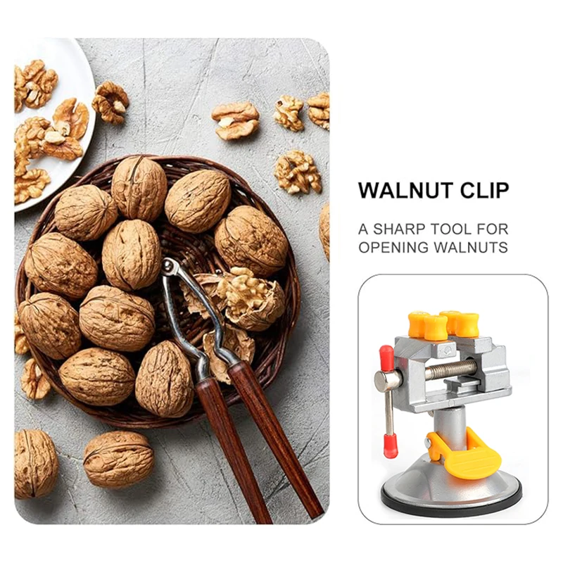 Rotatable Adjustable Jewelry Vise Stand - Mini Drill Press and Engraving Clamp
