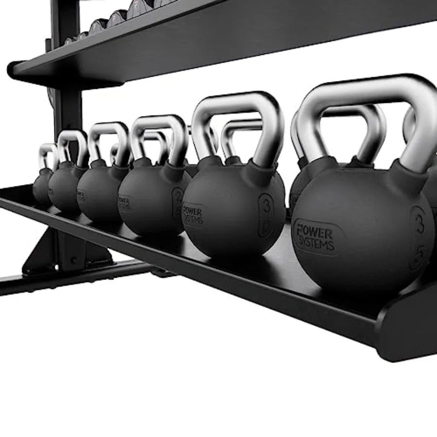 Elite Rubber Kettlebell - Premium Molded Rubber & Perfect for Your Training Space