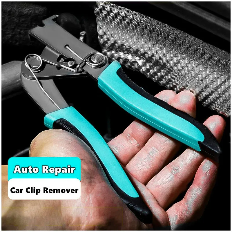 Car Clip Pliers Auto Panel Removal Tool Rubber Fastener Rivet Tools Professional Auto Repair Kit Plastic/Nut Removal
